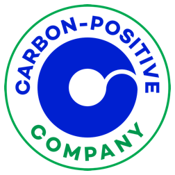 Carbon Positive Company Logo, Mobile